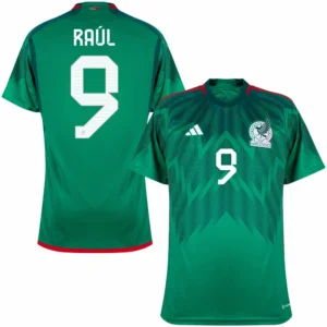 PickFootBallJersey adidas Mexico Home Raul 9 Shirt 2022 2023 0.webp